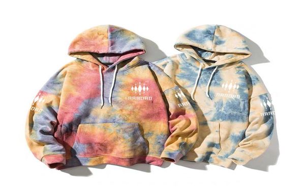 Hoodies Kapuze Streetwear Oversize Männer Sweatshirt Stoff weiß Krawatte Custom Hoodie Tye Dye Fitnessstudio billig Whole2909252