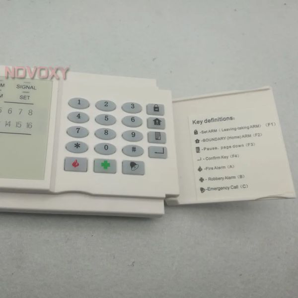 Controller di tastiera cablato per kit per la sicurezza host di allarme