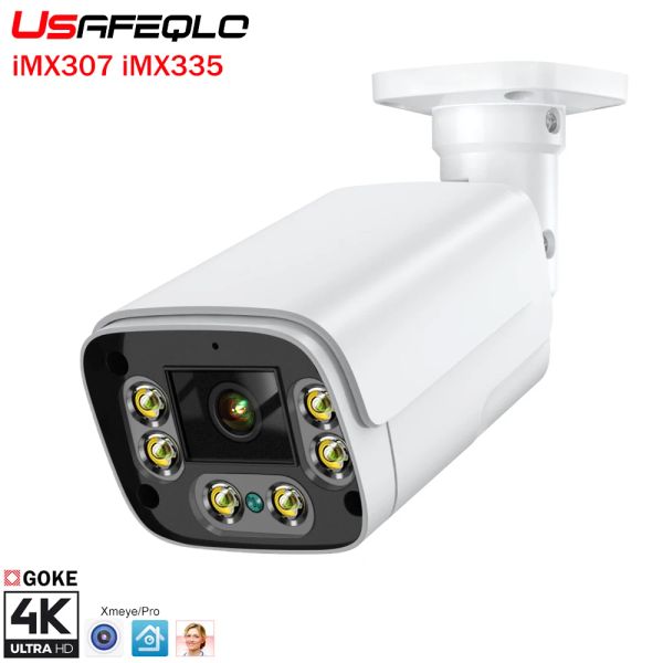 Kameras IMX335 5MP 3MP Outdoor IP -Kamera POE wasserdichtes H.265 Sicherheitsüberwachung KULLEK CCTV -Kamera Gesichtsbewegungserkennung Kamera