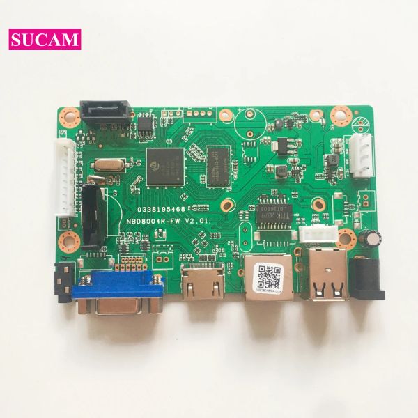 Recorder 16CH 32CH 8MP H.265 Security Network 4K Video Recorder CCTV Камеры наблюдения за платой NVR PCB Поддержка 8MP IP -виде видеонаблюдения XMeye