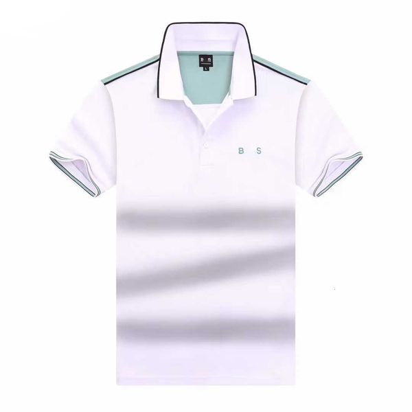 Designer Polo Shirt Mens Polos Tshirt chefes moda marca de luxo camiseta de golfe casual shirt puro algodão respirável mangas curtas t camisetas 2024 Summer Top 2q6x