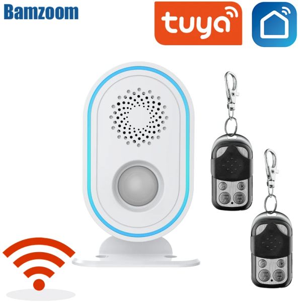 Kits iOS Android App Wireless Home Security Tuya WiFi Smart Life Alarm System Intercom Fernbedienung Autodial Sirenensensor Kit Kit