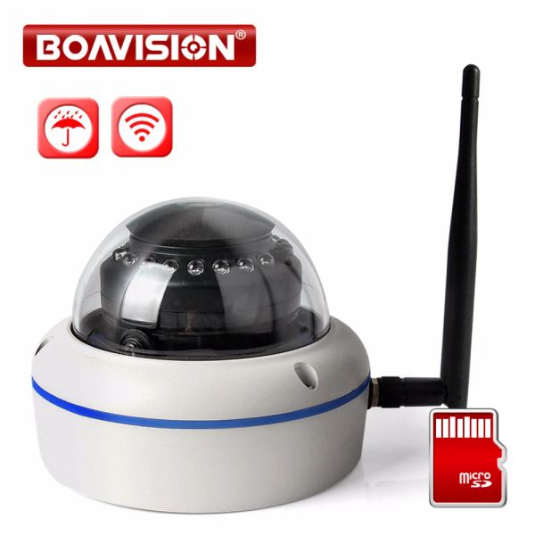 Câmeras 1080p WiFi IP Câmera IP Dome sem fio Dome Outdoor Onvif TF Slot de cartão 2MP CCTV WiFi Security Camera Night Vision 10m App Camhi