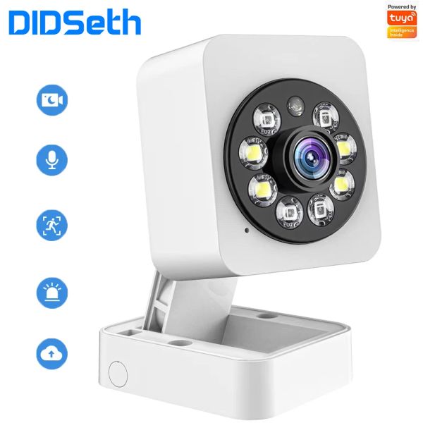 Telecamere DADSETH Mini Camera da 5 MP Tuya Smart Home Security IN IN IN IN IN IN IN INFITO PROVA DI PRESENTAZIONE UMANA IP CAMERA WiFi CCTV SURVEILLANCE CAMERA