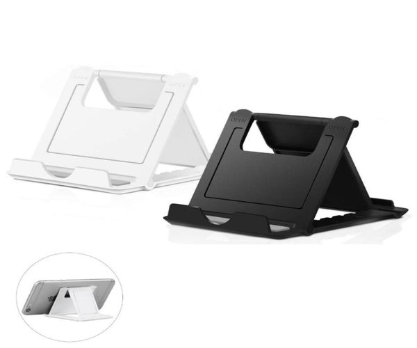 Tabela de mesa dobrável universal integral Suporte de telefone de plástico para o suporte para o seu smartphone de smartphone smartphone titular de anel de tablet6549193