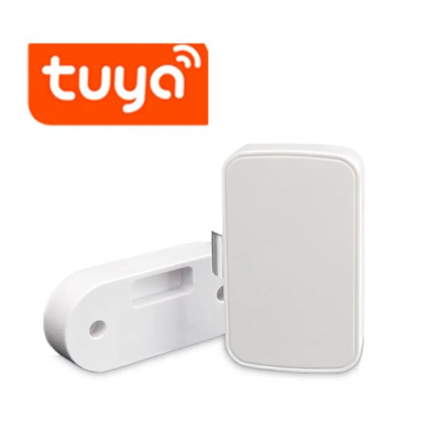 Sperren Tuya Smart Drawer Sperle Keyless Bluetooth Compatible App Entsperren Sie Antitheft Child Sicherheitsdatei Sicherheitsschublade Unsichtbares Schloss