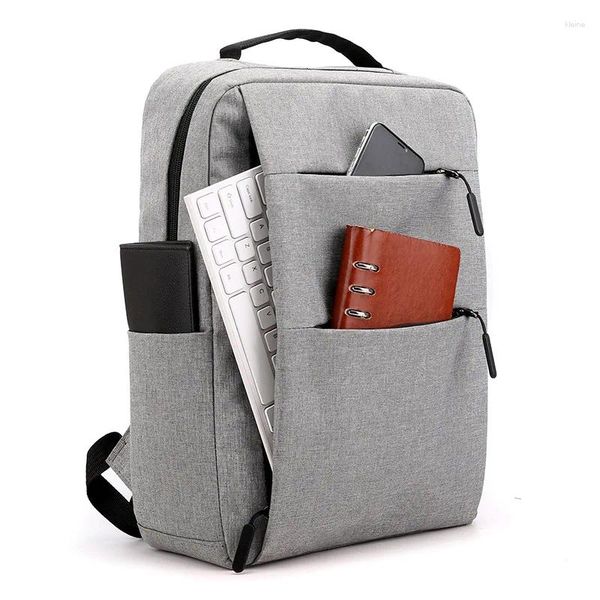 Rucksackpreis Customized Brands Luxury Grey School Laptop -Tasche kleine Ladung für Männer