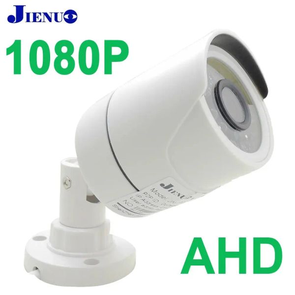 Kameras AHD -Kamera 1080p AHD Security Überwachung High Definition High Definition im Freien wasserdichte CCTV -Infrarot -Nachtvisions -Kugel Kabelgebundener Heimkamera