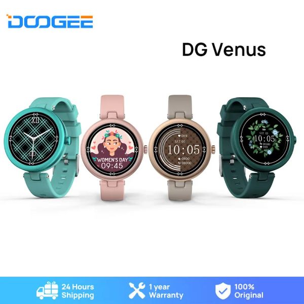 Saatler Doogee DG Venus Akıllı Saati 1.09 inç 200mAh HighDefinition Vurgu Akıllı Band Ultrathin Akıllı Bant Fitness kalp atış hızı kalori