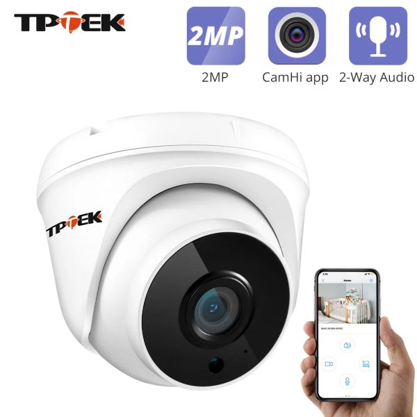 Intercom HD 1080p IP Câmera Wi -Fi Câmera de Segurança com Fi Fi Vídeo Vídeo Casa WiFi sem fio WiFi CCTV Indoor 2,8mm 2MP Dome Camhi Camara Cam