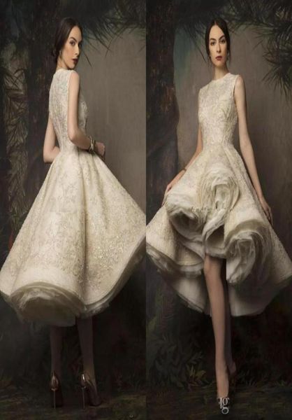 Крикор Джаботианский высокий низкий чайный лиг платья невесты для штейна