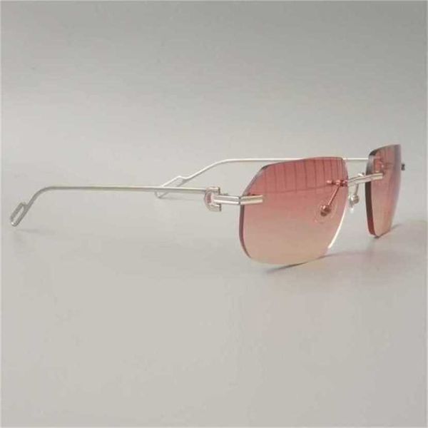 2024 10% Rabatt auf Luxusdesignerin neuer Sonnenbrille für Männer und Frauen 20% Rabatt auf Retro -Schatten Trendy Vintage Frauen klare Gafas de Sol Gläses Rahmen Rave Festivalkajia