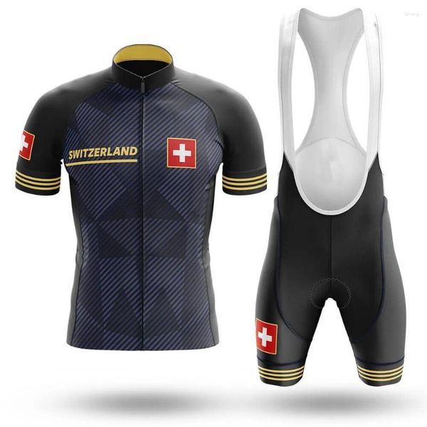 Rennsets Fahrradtrikot 2024 Pro Team Schweiz Männer