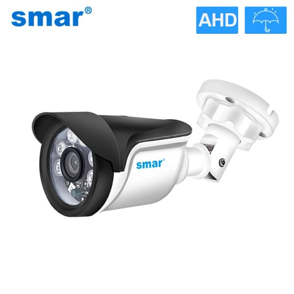 Telecamere Samr Ahd Camera HD 720p 1080p Sorveglianza Camera CCTV Bullet Videocamera per casa esterna Home Camera da 30 pcs Filtro Ircut a infrarossi