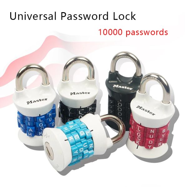 Lock Master Lock 1535D Mini dígitos Número de trava Senha combinação de cadeado de segurança trava de proteção de viagem para bagagem bloqueio de cadeado academia