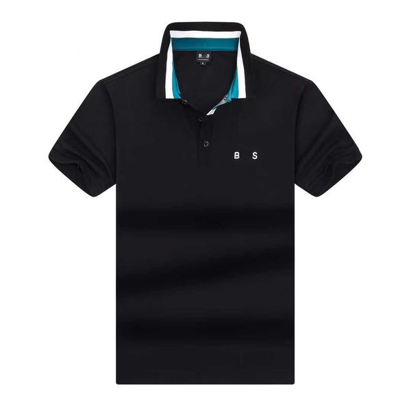 Designer Polo Shirt Mens Polos Tshirt chefes Moda marca de luxo Camiseta comercial Camiseta de golfe pura algodão respirável Mangas curtas T camisetas 2024 Summer Top GKD6