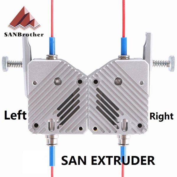 Scansione Dual Gear di alta qualità All Metal Extrusder Dual Drive Extrusder per stampante 3D 8 CR10 PRUSA I3 3 Ender 3