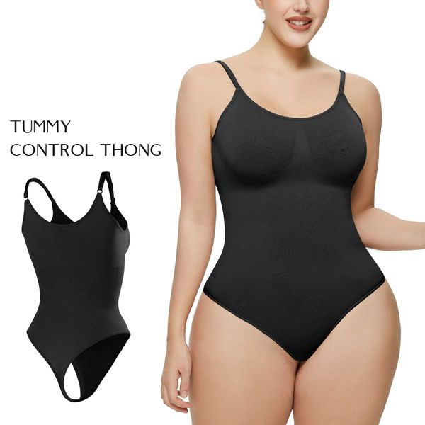 Lady Taille Tummy Shaper Großes nahtloses Ein Stück BodySuit Frauen -Tanga -Hose Korsett Schlampe Weste