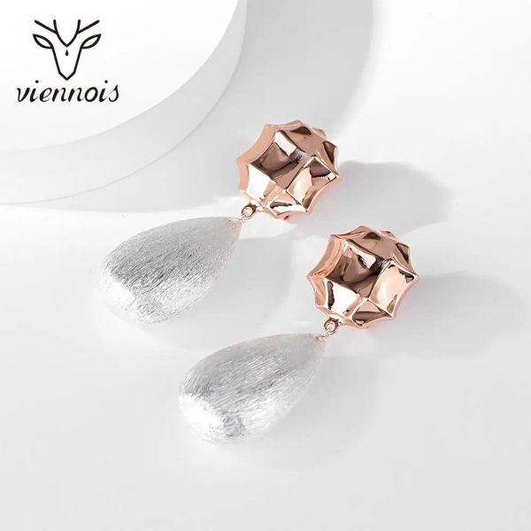 Серьги Viennois Dubai Multi -Proper Серьги для женщин для женщин с каплями свину с серьгами африканские индийские свадебные ювелирные ювелирные украшения подарок