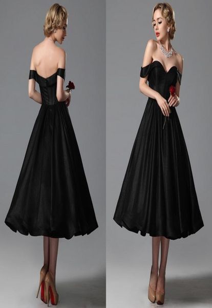 Sexy schwarze Prom -Kleiderkleider 2015 Neu aus Eiffelbride mit glamouröser Schatz von Schulter und elegant