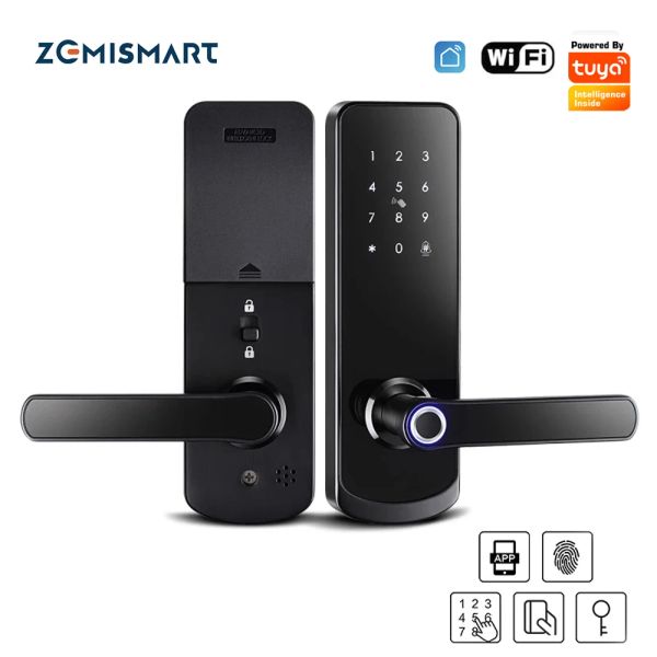 Lock Zemismart Smart WiFi Elektronische Türschlos