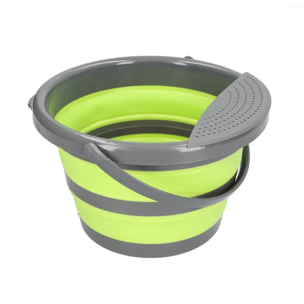 Garrafas de armazenamento Gardening Bucket Eco amigável de alta durabilidade dobrável para o jardim em casa