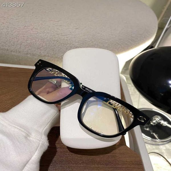 Nuovi occhiali da sole designer di lusso piccoli xiangfeng nero grande telaio miopia occhiali da donna utensile magico faccia rotonda faccia 0748 può essere dotato di lenti