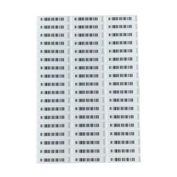 System 1000 Stücke/Los 58kHz Antitheft Magnetic Soft Label Supermarkt Store Produkte Barcode Tag Eas Security Antitheft DR Labels