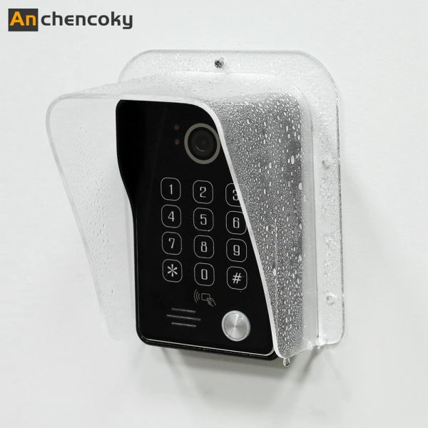 Acessórios Anchencoky Rain Capa Tipo universal Painel de chamada Tampa à prova d'água para câmera inteligente Wi -Fi Câmera e Vídeo IP da casa Intercom