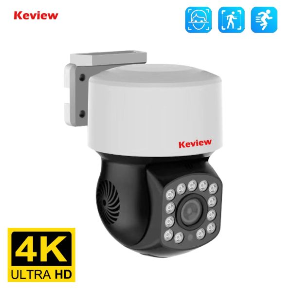 Câmeras 4K 8MP Poe PTZ Câmera IP Xmeye 5x Detecção de Face Digital Zoom Câmeras CCTV para NVR ONVIF