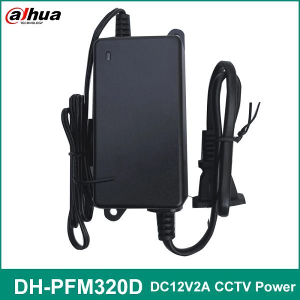 Aksesuarlar Dahua DHPFM320D Serisi 12V 2A Güç Adaptörü PFM320D CCTV Güvenlik Kamera Güç Kaynağı AB ABD Tipi Kamera Kamera Güç Kaynağı