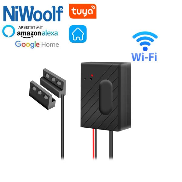 System Tuya Smart WiFi Garagentorsensor Opener Controller Arbeit mit Alexa Google Home/Tuya App Electric Door Controller