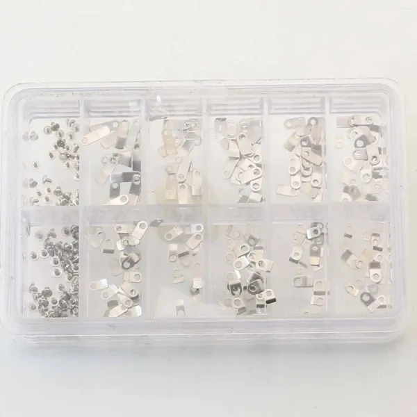 Kit di riparazione di orologi 240pcs/box morsetto del morsetto involucro che protegge la rondella per vite per ETA 2824 2836 2846 caduta