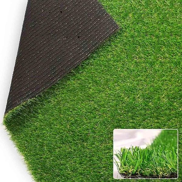 Fiori decorativi 1pc 30 cm Mach Green Artificial Grass tappetino