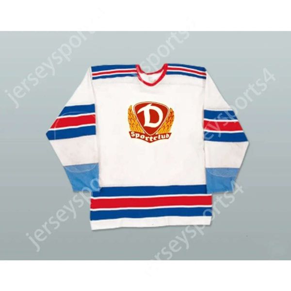 GDIR Custom Sports Club Dynamo Berlin Hockey Jersey New Top ED S-M-L-XL-XXL-3XL-4XL-5XL-6XL