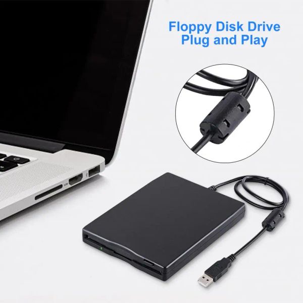 Azionamento esterno Azionamento floppy Compact Office External 1.44m 2HD USB Floppy Drive Drive Floppy portatile ad alta velocità per PC