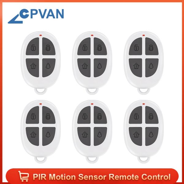 Controlador CPVAN Sensor de movimento Motivo Controle remoto para CP2 PIR Detector de movimento 433MHz Detector de infravermelho Sistema de segurança doméstica