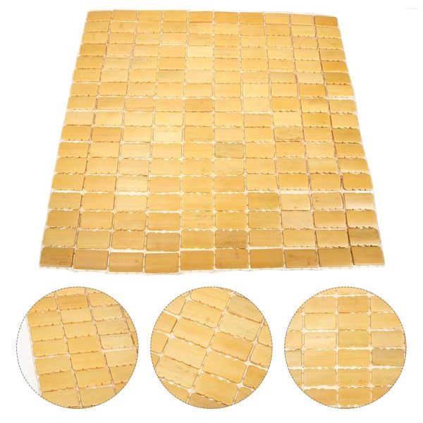 Badmatten Rag Badezimmer Bodenmatte Nonslip Teppich Küche Läufer Bambus Nicht-Schlupf-Bodenkissen