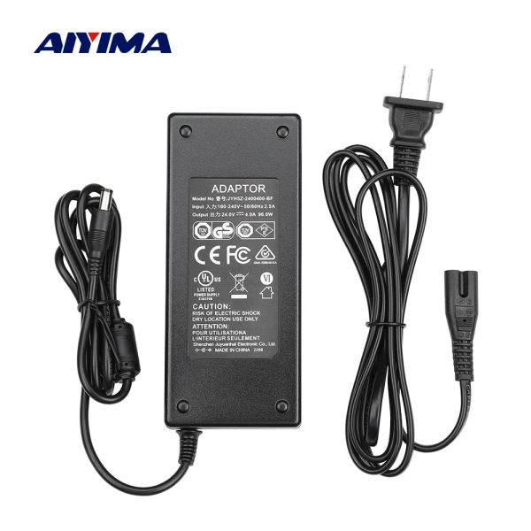 Усилители 19 В 24 В Домашние усилители питания AC100240V в DC 19V 24V Power Adapter EU/US PLUG DIY Audio Amplifier Home Theatre