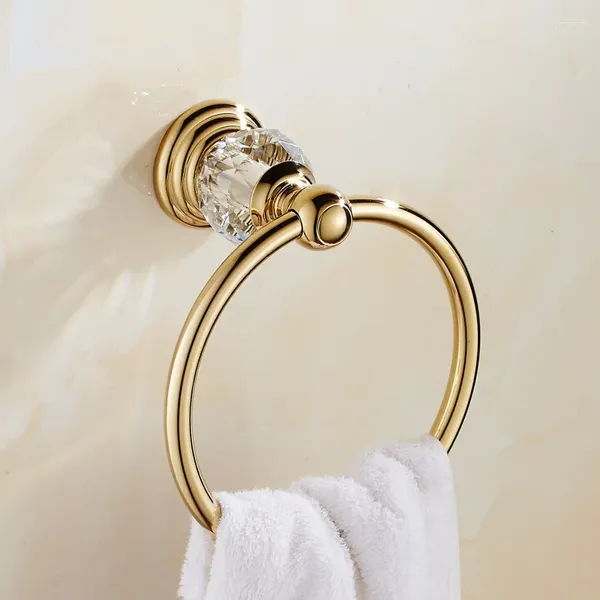 Accessorio per bagno set da bagno diamante intarsio intarsiato supporto per la spazzola per aspirapolvere hardware oro accesorios para bano dorados