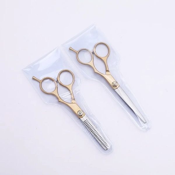 Ножничные ножницы из нержавеющей стали для истончения волос и стрижка скрещивания 6 дюймов для парикмахерских.