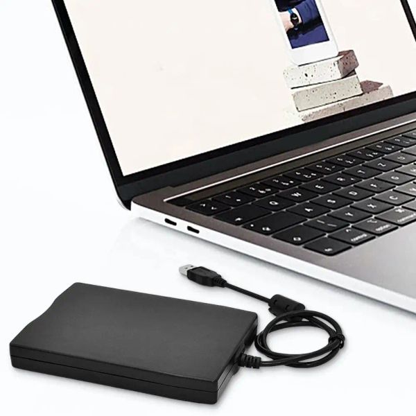 Приводы гибкого привода Compact Easy Перенос 1,44 МБ Shock -Reseect USB Floppy Drive Стабильный мобильный дискет