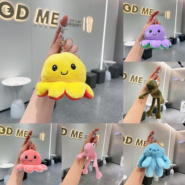 Tiktok Animation Plush подвесной подводные биологические куклы Оптовые кроличьи куклы кукол ключ плюшевые игрушки