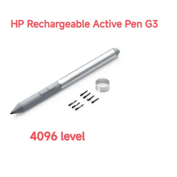 PENS Original Active Pen G3 Stylus Pen 4096 wiederaufladbar+7pcs Nibs für HP Elitebook X360 830 1040 G8 Laptop /Elite X2 1013 ZBook