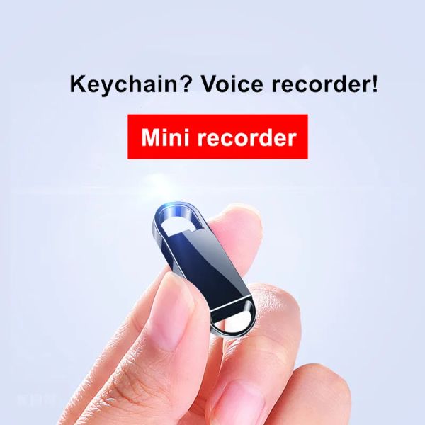 Recorder Digital Mini Voice Recorder Voiceactivated long time Recording USB Drive Audio Sound records Portable Keychain small Dictaphone
