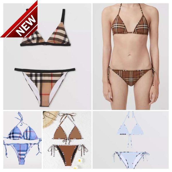 2024 NOVO designer de moda Sexy Biquíni Conjunto barato Sexy Sets S Sets Clear Strap Shape Swimsuits Ladies Ternos de banho Swim Wear Beach Woman S Bioquini Mixed Luxury Bran