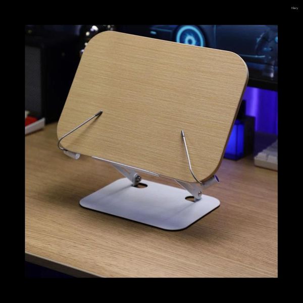 Cucina stoccaggio boneruy in legno massiccio di lettura utili lettura altezza altezza regolabile porta laptop in lega di sollevamento rotabile