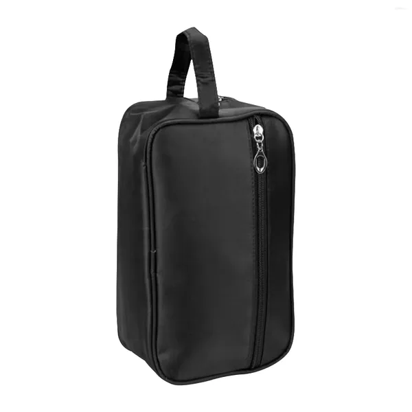 Stume di stoccaggio uomini portatili da donna sacca da toeletta da bagno Outdoor Anti graffio Bambino impermeabile Organizzatore di viaggio di business Make Up Black Travel