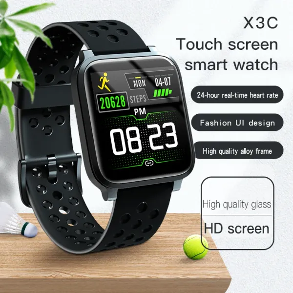 Braccialetti smart orologi uomini Android 2021 Polso da polso per ragazze Fitness Apple Watch GPS Bluetooth per iOS Android Samsung Galaxy Heart frequenza