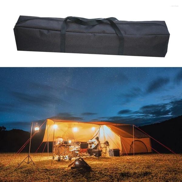 Borse da stoccaggio Borsa da tenda in tela universale impermeabile a grande capacità swag borsetta da picnic